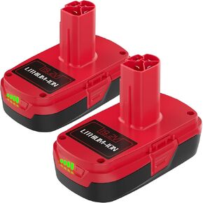 2Pack 3.5Ah Replacement for Craftsman 19.2 Volt Battery C3 19.2V Lithium Ion Battery DieHard XCP 11375 130279005 1323903 130211004 in Kuwait