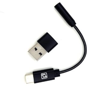 Periodic Audio Rhodium USB C High Resolution Portable Headphone DAC Amplifier for Smartphone, Laptop, PC, and Tablet
