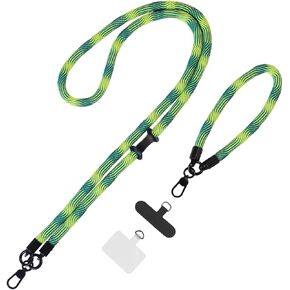 2pcs Heavy Duty Lanyard - Polyester Cell Phone Lanyards - Wrist Lanyards, Neck Lanyards, and Camera Strap