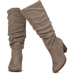 RF ROOM OF FASHION Women's WIDE CALF Slouchy Knee High Boots