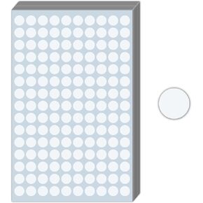 3000 Pieces, 1/2 inch - Colored Dot Stickers, Small Round Circle Labels - 6 Colors