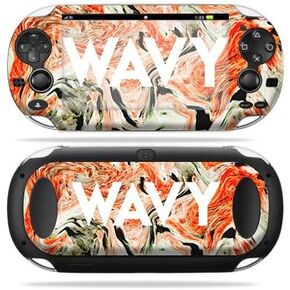 MightySkins Skin Compatible with Sony PS Vita – Wavy | Protective, Durable, and Unique Vinyl Decal wrap Cover | Easy to Apply, Remove, and Change Styles | Made in The USA