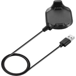 FitTurn Charger Compatible with Garmin Approach S5/S6 Charger Replacement (3.3ft) USB Adapter Charge Cord Charging Cable Wire Clip Dock Accessories for Approach S5/S6 GPS Touchscreen Golf Smart Watch