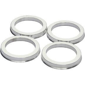 DCVAMOUS Alloy Aluminum Hub Centric Rings 130.8 to 124.9, Set of 4 - Performance Spigot Hubrings fit 124.9mm Vehicle Hub and 130.8mm Wheel Center Bore Compatible with Ford 8 Lug F250 F350 Super Duty