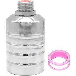 Joywayus 304 Stainless Steel Float Valve G1/2 Male Thread Connection Automatic Water Level Control Valve Mini Valve