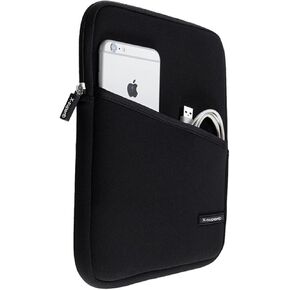 9-11 Inch Shockproof Neoprene Tablet Sleeve Case Pouch Bag for Lenovo Tab M9, M10 Plus, Tab P11, iPad Pro 11, iPad Air 10.5, iPad 10.9 9.7, Galaxy S9 S8 S7 S6 A8 10.5 A7 10.4, Fire Max 11 (Black)