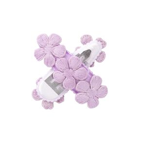 2-Piece Set of 2-Inch Baby Hair Daisy Button Style Premium Materials Baby Hair Clips