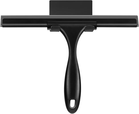 ممسحة دش سيت سيل للأبواب الزجاجية، ممسحة من الفولاذ المقاوم للصدأ للباب الزجاجي للاستحمام، ممسحة نافذة لجميع الأغراض لجدران الدش البلاط، المغسلة، المرآة، الحمام، تنظيف نافذة السيارة 10 بوصات in Kuwait