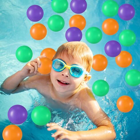 Shappy 180 Pcs Soft Plastic Ball, Crush Proof Ocean Balls Valentine's Toy Balls for Boys Girls Photo Booth Props Play Tent Swimming Pool(Pink Tone) in Saudi Arabia