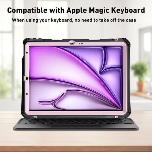 for iPad Air 11 Inch Case 2024, Waterproof Case for iPad Air 11 Inch M2 (6th Generation), Full Body Protection Case for iPad Air 5th/4th Gen (2022/2020) with Pencil Holder in Kuwait