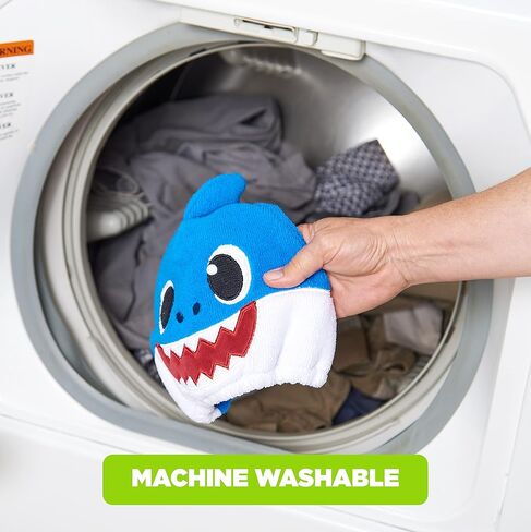 قبعة منشفة لتجفيف شعر الأطفال من جينسي بيبي شارك، باللون الأزرق in Kuwait