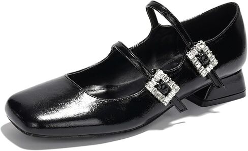 Cape Robbin Mary Jane Shoes Women Shoes - Double Strap Maryjane Shoes Womens - Women’s Mary Janes (Harri) in Saudi Arabia