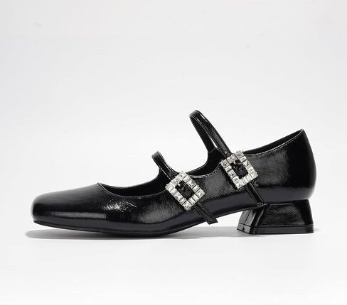 Cape Robbin Mary Jane Shoes Women Shoes - Double Strap Maryjane Shoes Womens - Women’s Mary Janes (Harri) in Saudi Arabia