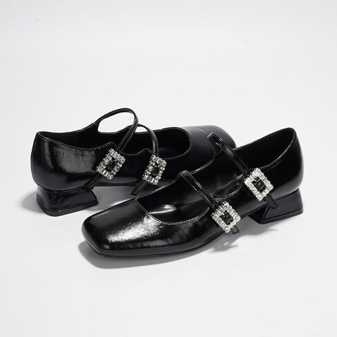 Cape Robbin Mary Jane Shoes Women Shoes - Double Strap Maryjane Shoes Womens - Women’s Mary Janes (Harri) in Saudi Arabia