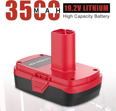 2Pack 3.5Ah Replacement for Craftsman 19.2 Volt Battery C3 19.2V Lithium Ion Battery DieHard XCP 11375 130279005 1323903 130211004 in Kuwait