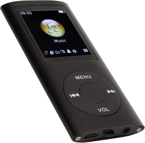 Tbest Mp3 Mp4 Players Mp3 Player Stylish Multifunctional Lossless Sound Slim 1.8 Inch LCD Sn Portable Mp3 Player (Silver) in Kuwait