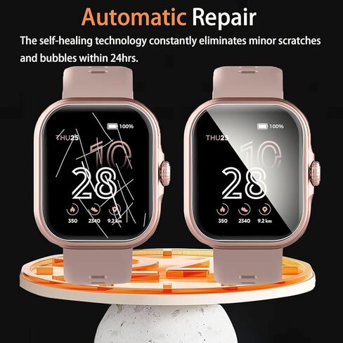 Compatible for Niolina Smart Watches Screen Protector, [6 Pack] Full Coverage TPU Clear Film Compatible for Niolina NX7 1.11 Inches Smart Watches (6 Pack) in Saudi Arabia
