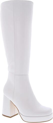 TruFox Knee High Platform Boots Chunky Heel Boots in Saudi Arabia