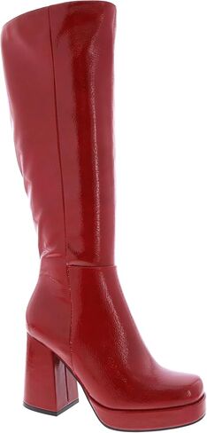 TruFox Knee High Platform Boots Chunky Heel Boots in Saudi Arabia