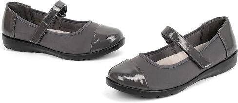 Women’s Orthopedic Mary Jane Flats Round Toe Comfortable Bunions Walking Shoes Dressy Orthotic Work Shoes with Arch Support in Saudi Arabia