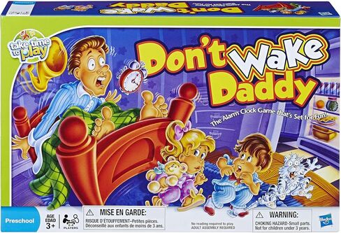 Hasbro Gaming Don't Wake Daddy Preschool Board Game for Kids Ages 3 and Up (Amazon Exclusive) in Saudi Arabia