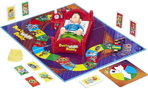Hasbro Gaming Don't Wake Daddy Preschool Board Game for Kids Ages 3 and Up (Amazon Exclusive) in Saudi Arabia