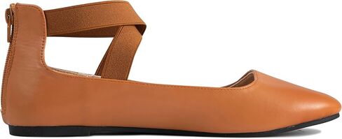 أحذية نسائية مسطحة مريحة على الموضة للنساء مع أشرطة الكاحل المرنة، صنادل راقصة الباليه الأنيقة ذات المقدمة المغلقة للنساء، أحذية باليه مسطحة كاجوال in Kuwait