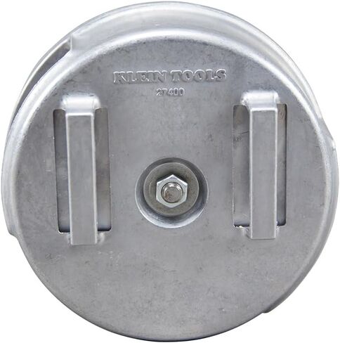 Klein Tools 27500 Tie Wire Reel, Quick Lock, Lightweight Aluminum, 12-18 Gauge Wire, Ambidextrous Rewind Knob in Kuwait