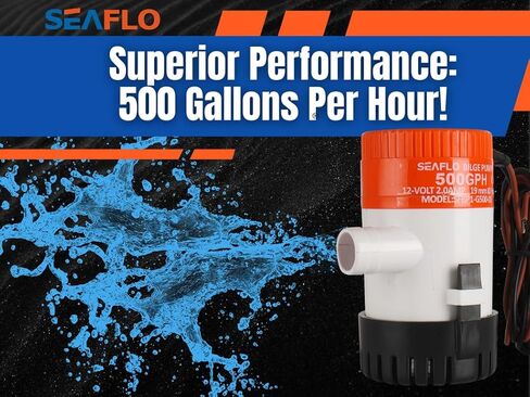 SEAFLO 12v 1500 GPH Bilge Pump in Saudi Arabia