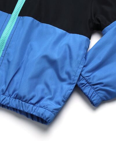 طقم بدلة رياضية للأولاد من Body Glove - سترة واقية من الرياح مكونة من 3 قطع، وبنطلون رياضي من التريكو كارجو، وتي شيرت للأداء (2T-7) in Saudi Arabia