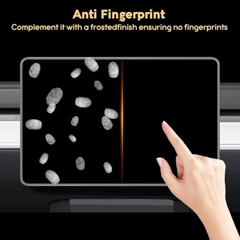 واقي شاشة Tesla Model 3 Highland 2024، واقي شاشة أمامي عالي الدقة مقاس 15 بوصة مع مجموعة محاذاة وزجاج مقسى خلفي مقاس 8 بوصات 9H مصمم لملحقات Tesla Model 3 Highland 2024 in Kuwait