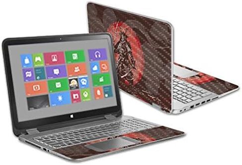 غلاف من ألياف الكربون MightySkins لجهاز HP Envy X360 مقاس 15.6 بوصة - أبجدية غريبة | لمسة نهائية واقية ومتينة من ألياف الكربون | سهلة التطبيق والإزالة وتغيير الأنماط | صنع في الولايات المتحدة الأمريكية in Saudi Arabia