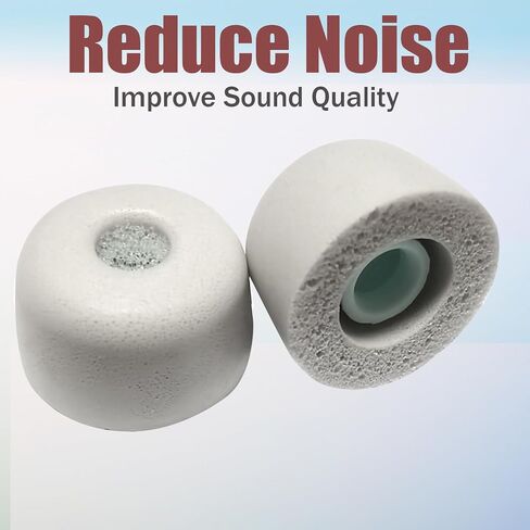 Soft Silicone Ear Tips for Sony WF-1000XM5 Earbuds Replacement Tips for Sony WF-1000XM4 WF-1000XM3, 4 Pairs Black in Kuwait
