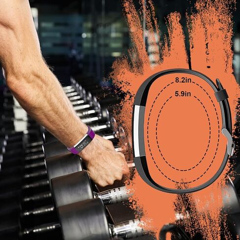5PCS Wrist Bands Replacement for ID115Plus HR, Fitness Watch Wristbands Set, Activity Tracker Wrist Bands for Women Men, Very Fit Pro Watch Straps(Black, Red, Green, Purple, Blue) in Saudi Arabia