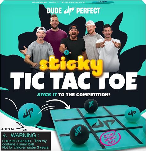لعبة Dude Perfect The Board، للأطفال الذين يحبون الرياضة والتحديات التنافسية، مثالية لألعاب العائلة والأصدقاء، 2-5 لاعبين، للأعمار من 4 سنوات فما فوق. in Saudi Arabia