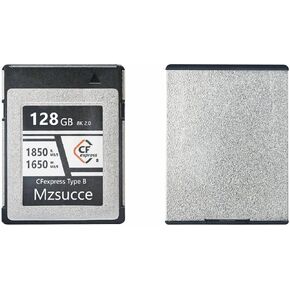 CFexpress-Type B Card, Memory Card, Camera Memory Card, high-Speed Image Card, 8K HD Continuous Recording, Stable and Durable, XQD Card Upgrade, Suitable for Nikon/Canon/Panasonic (128, GB)
