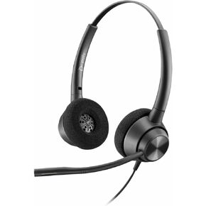 Plantronics Poly EncorePro 320 Stereo Headset - QD - Black