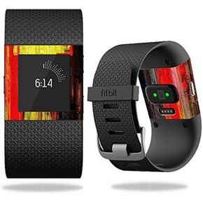 MightySkins Skin Compatible with Fitbit Surge Cover Skins Sticker Watch Painted Wood