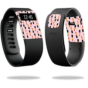 MightySkins Skin Compatible with Fitbit Charge Cover Skins Sticker Watch Lipstick Pattern
