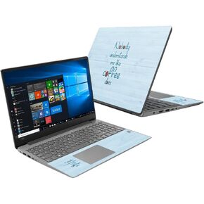 MightySkins Skin Compatible with Lenovo Ideapad 530S 14" (2018) - Coffee Understands Me | Protective, Durable, and Unique Vinyl Decal wrap Cover | Easy to Apply, Remove | Made in The USA