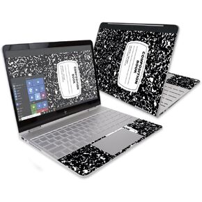 MightySkins Skin Compatible with HP Spectre x360 13" (2016) wrap Cover Sticker Skins Composition Book