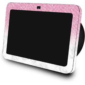 Carbon Fiber Skin Compatible with Amazon Echo Show 8 (3rd Gen, 2023) - Marble Glitz - Premium 3M Vinyl Protective Wrap Decal Cover - Easy to Apply | Crafted in The USA by MightySkins
