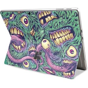 Tablet Skin Compatible with Microsoft Surface Pro 11 (2024) - Eyes and Teeth - Premium 3M Vinyl Protective Wrap Decal Cover - Easy to Apply | Crafted in The USA by MightySkins