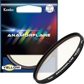 Kenko ANAMORFLARE Yellow φ82mm, Ray-Like Flare Effect Filter, Rotary Frame, Made in Japan, 549766