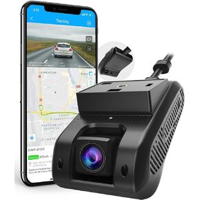 Jimi 4G Dash Cam for Car, Live Video Dual Dash Camera with GPS, 1080P Front & Inside Driving Recorder, G-Sensor, Behavior Analysis, Geo Fence, ADAS, Remote Cut Off, SOS Button - JC261P LNCOON App in Kuwait