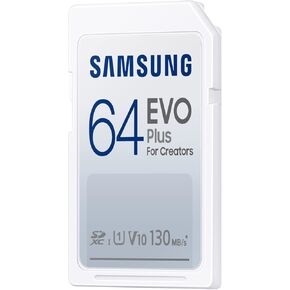 Samsung EVO Plus 32GB SDXC UHS-I U1 Full HD 130MB/s Read Memory Card for SLR and System Cameras MB-SC32K/EU