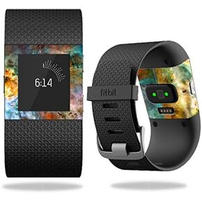 MightySkins Skin Compatible with Fitbit Surge Cover Skins Sticker Watch Space Cloud