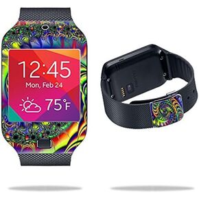 MightySkins Skin Compatible with Samsung Galaxy Gear 2 Neo Smart Watch Cover Skins Sticker Watch Acid