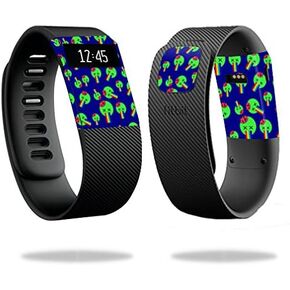 MightySkins Skin Compatible with Fitbit Charge Cover Skins Sticker Watch Rainbow Brains Out