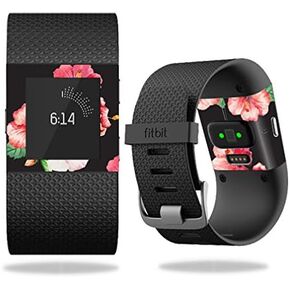 MightySkins Skin Compatible with Fitbit Surge Cover Skins Sticker Watch Hibiscus